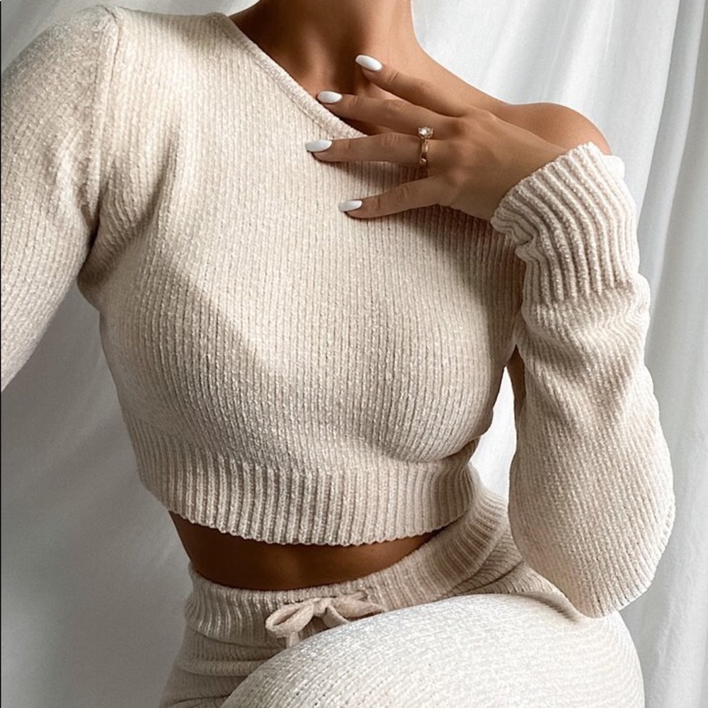 Neema Chenille Off the Shoulder Top